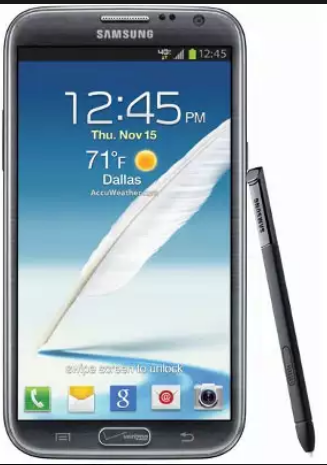 Samsung Note Note 2 - Black image