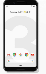 Google pixel 3 - black image