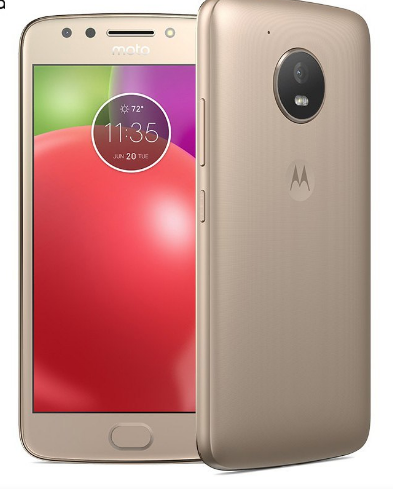Motorola E E4 - Black And Blushgold image